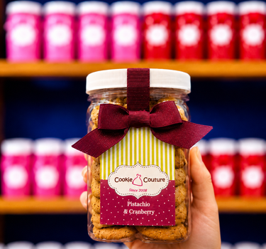 Almond and Cranberry Cookies