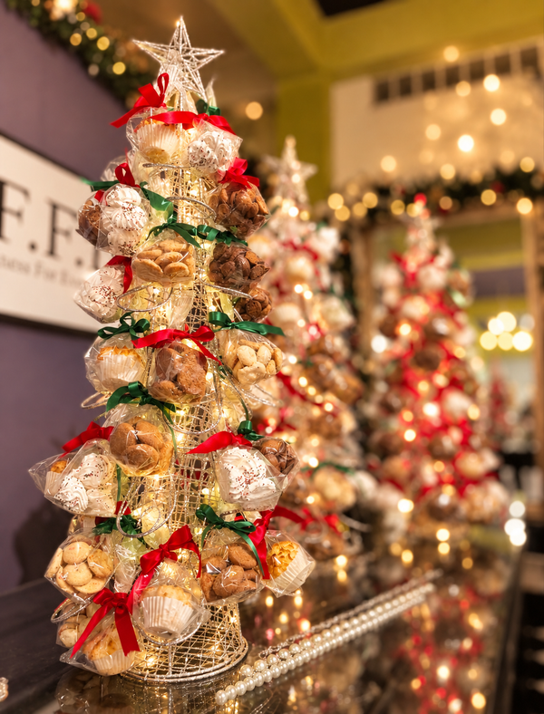 Arbolito de Navidad Grande — 80 Treats · Pieza de Centro
